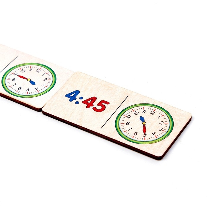 Домино, большое логическое «Который час?» Домино, большое логическое «Который час?»