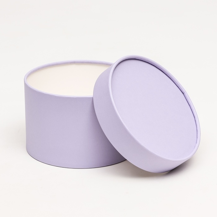 Подарочная коробка Подарочная коробка "Бледно-фиолетовый", завальцованная без окна, 16 х 10 см