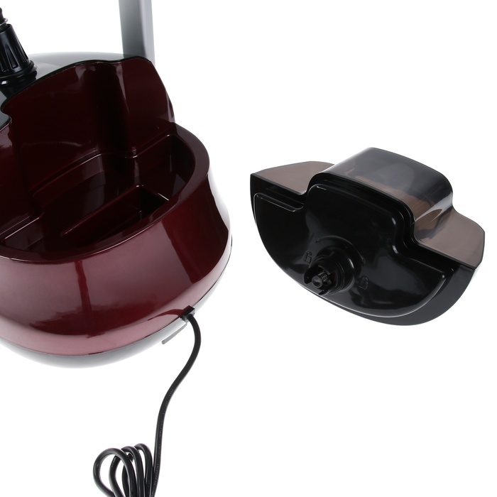 Отпариватель Sakura SA-3924G, напольный, 2200 Вт, 2.2 л, 35 г/мин, шнур 1.7 м, бордовый Отпариватель Sakura SA-3924G, напольный, 2200 Вт, 2.2 л, 35 г/мин, шнур 1.7 м, бордовый