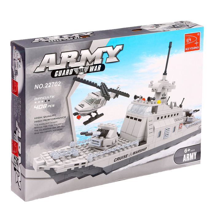 Конструктор «Боевой катер», 402 детали Конструктор «Боевой катер», 402 детали