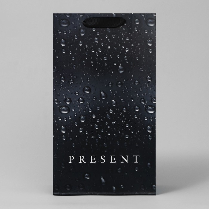 Пакет подарочный под две бутылки, упаковка, Black, 35 х 20 х 9 см Пакет подарочный под две бутылки, упаковка, Black, 35 х 20 х 9 см
