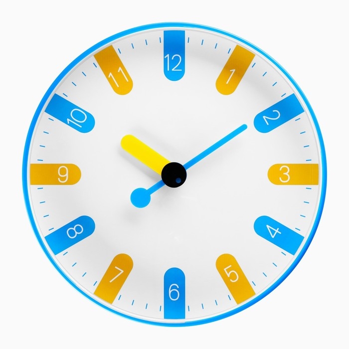 Детские настенные часы, плавный ход, d-30 см Детские настенные часы, плавный ход, d-30 см