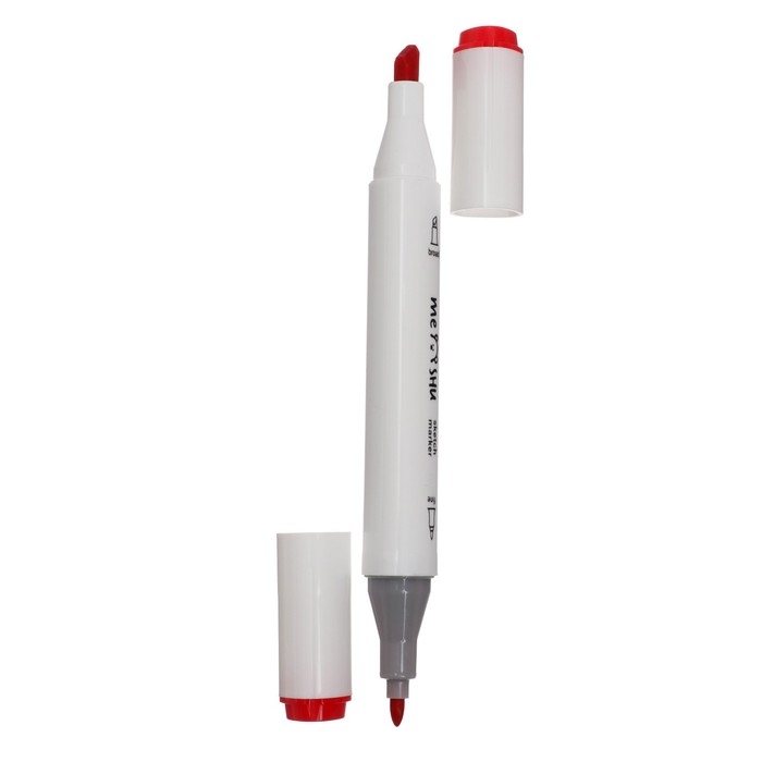 Маркеры для скетчинга двусторонние MESHU, 6 цветов (розовые цвета) Маркеры для скетчинга двусторонние MESHU, 6 цветов (розовые цвета)