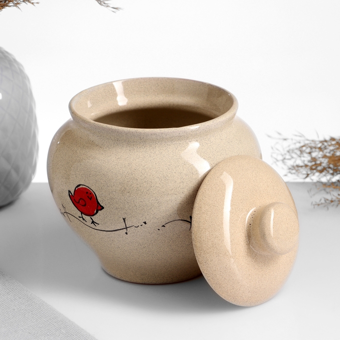 Горшок для запекания  Горшок для запекания "Русский" 0,85л / 14х14см, мелодия