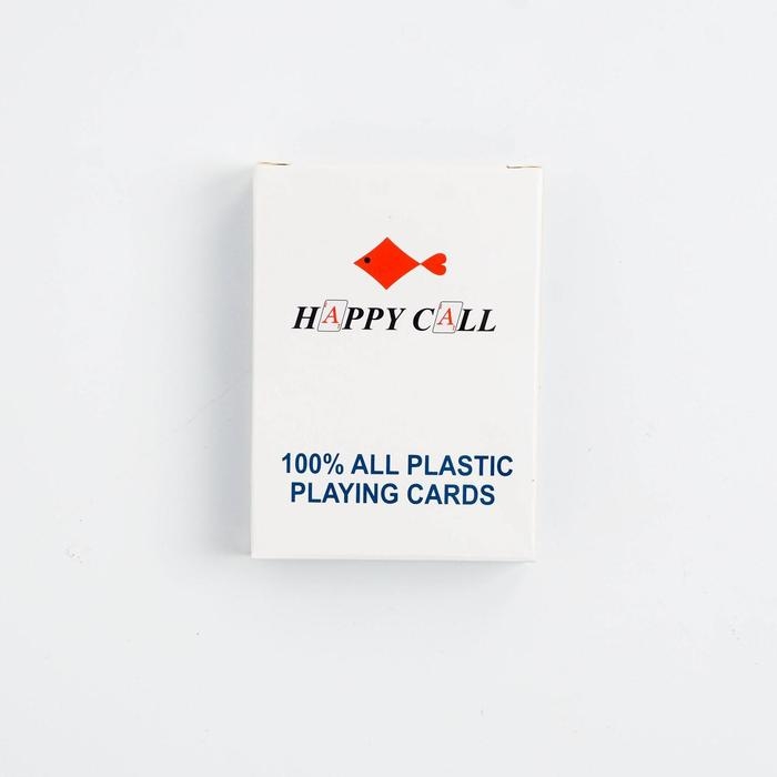 Карты игральные пластиковые Карты игральные пластиковые "Happy Call", 54 шт, 9 х 6 см