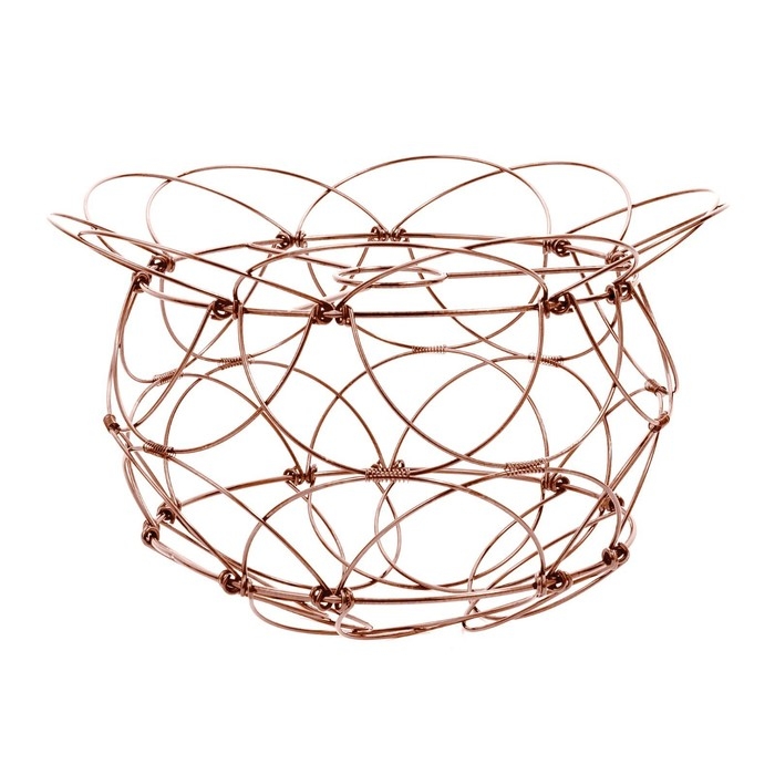 Светильник BayerLux 1671/1 E27 40Вт медь 28х28х30-130 см