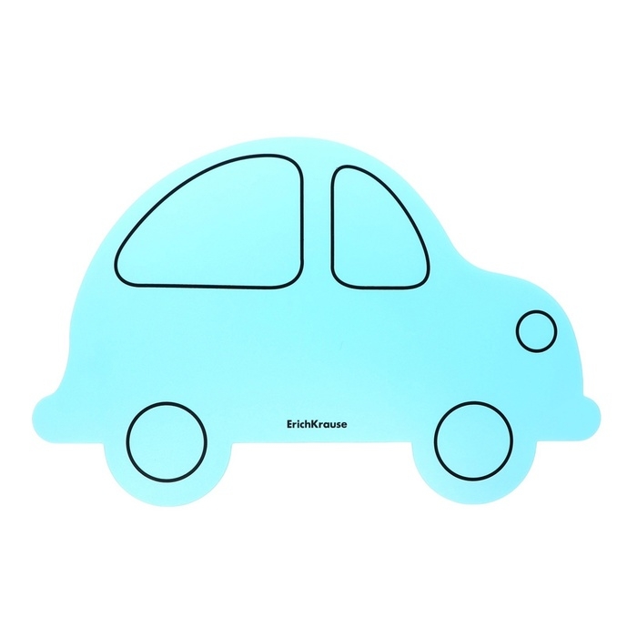 Доска для лепки А4, ErichKrause Доска для лепки А4, ErichKrause "Matt Ice Metallic Машинка", 1,3 мм, фигурная, микс