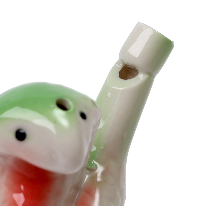 Свистулька керамическая «Змея», 3,5 × 7 × 5 см Свистулька керамическая «Змея», 3,5 × 7 × 5 см