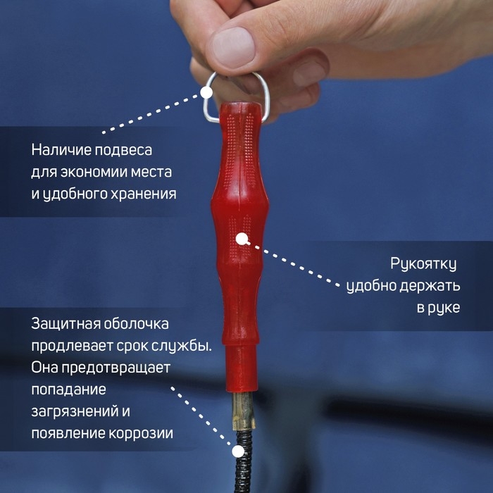 Магнит гибкий ТУНДРА, диаметр 7 мм, 550 мм, до 0.3 кг Магнит гибкий ТУНДРА, диаметр 7 мм, 550 мм, до 0.3 кг