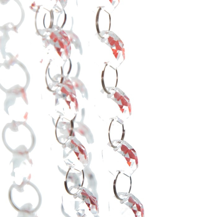 Люстра Люстра "Карина" 8хЕ14 40Вт красный 75х75х100-130см BayerLux