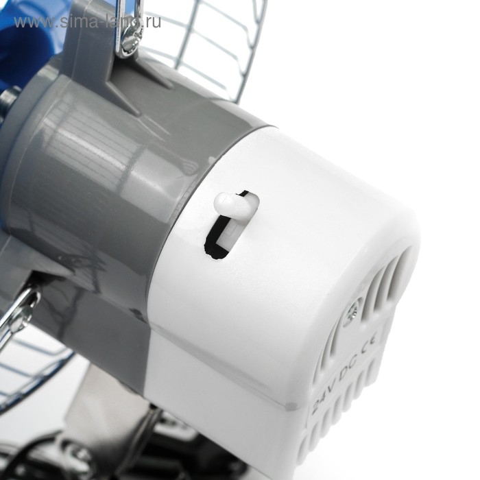 Вентилятор автомобильный AVS Comfort 8048C, 24 В 8 Вентилятор автомобильный AVS Comfort 8048C, 24 В 8", металл, серебристый