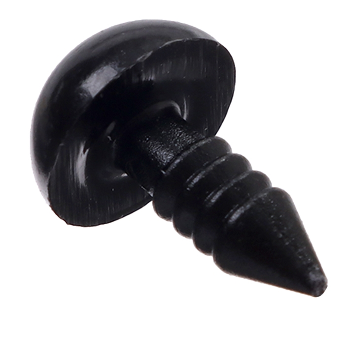 Глаза винтовые с заглушками, набор 40 шт., размер 1 шт. — 1 см, цвет чёрный Глаза винтовые с заглушками, набор 40 шт., размер 1 шт. — 1 см, цвет чёрный