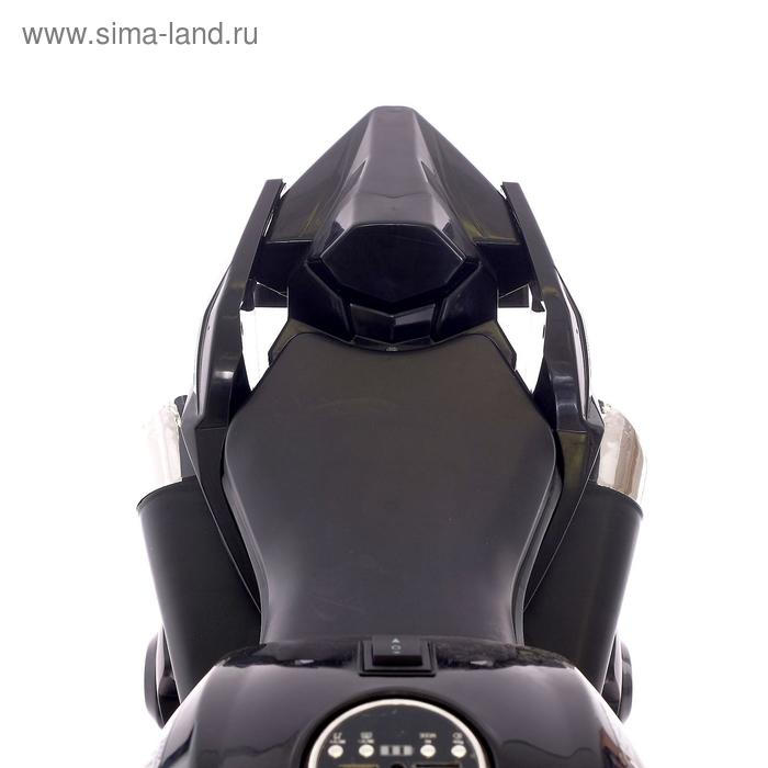 Электромотоцикл «Спортбайк», 2 мотора, цвет чёрный Электромотоцикл «Спортбайк», 2 мотора, цвет чёрный