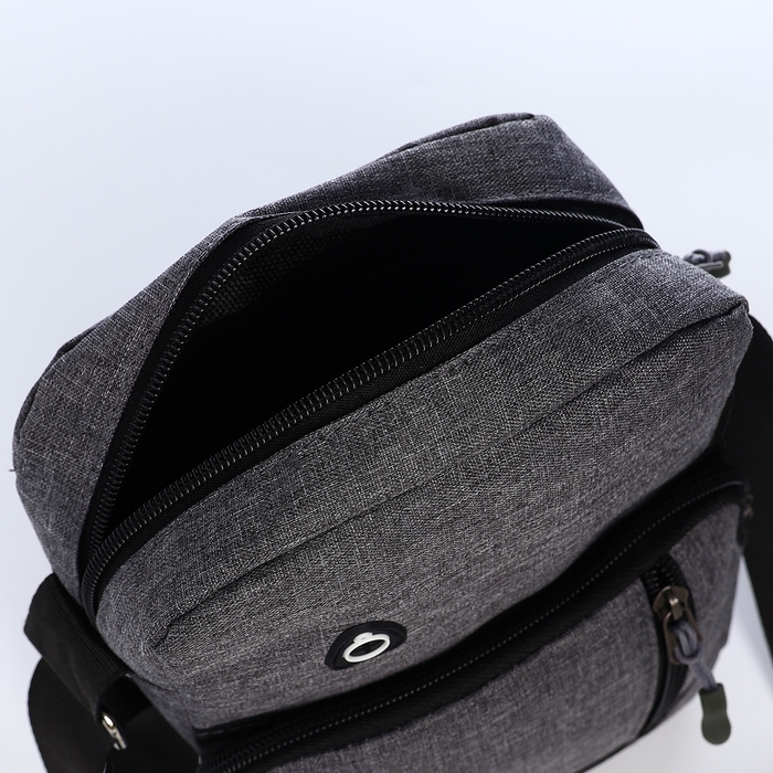 Сумка мужская, цвет серый Сумка мужская, цвет серый