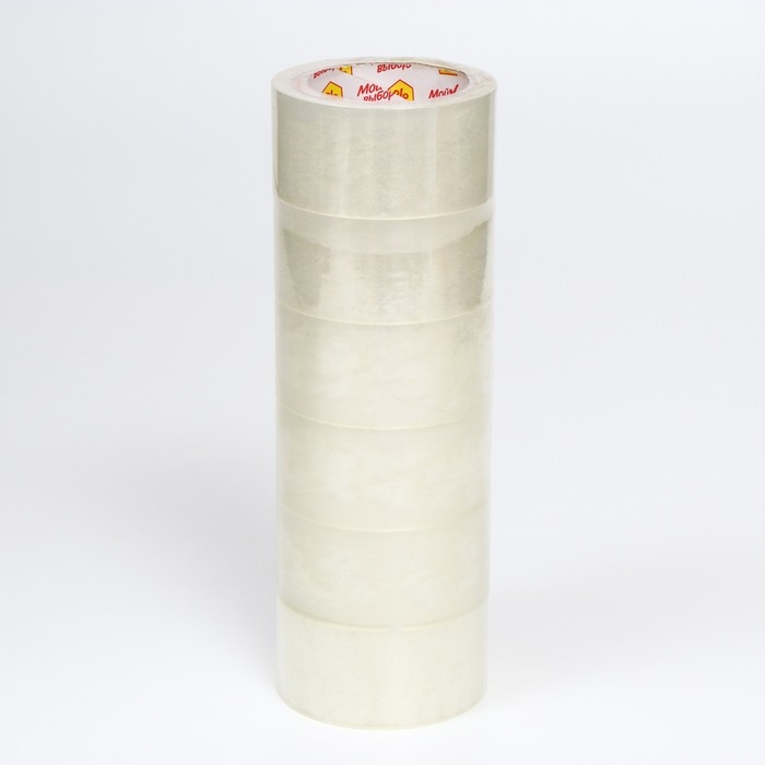 Клейкая лента Клейкая лента "Мой выбор", упаковочная, 47 мм х 55 м, 40 мкм