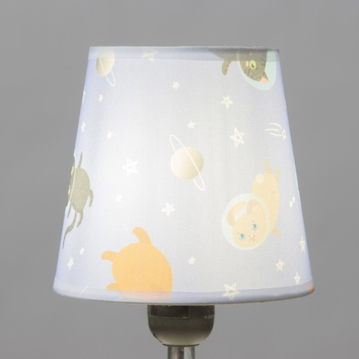 Абажур универсальный  Абажур универсальный "Космос"  прищепка 14х14х13см