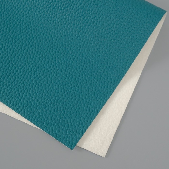 Лист для творчества иск.кожа Лист для творчества иск.кожа "Рисунок Личи" тёмно-зелёный лист 33х20 см толщина 1 мм