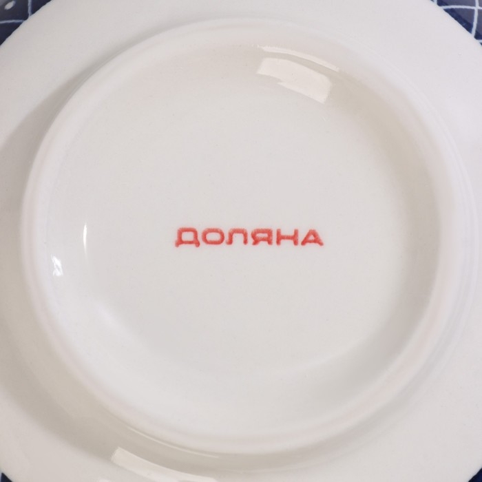 Салатник керамический Доляна «Бодом», 340 мл, d=12 см, цвет синий Салатник керамический Доляна «Бодом», 340 мл, d=12 см, цвет синий