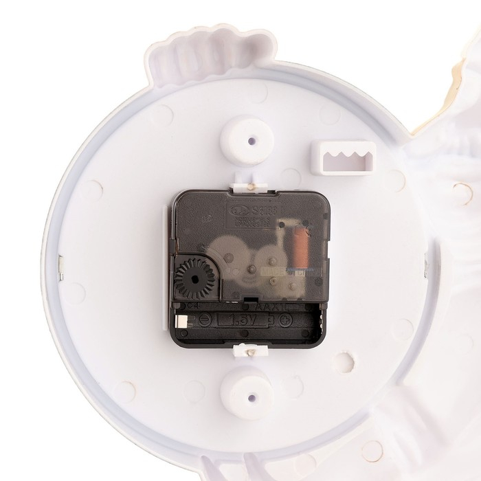 Часы настенные, для кухни,  Часы настенные, для кухни, "Повар усач", бесшумные, циферблат d-13 см, 30 х 24 см