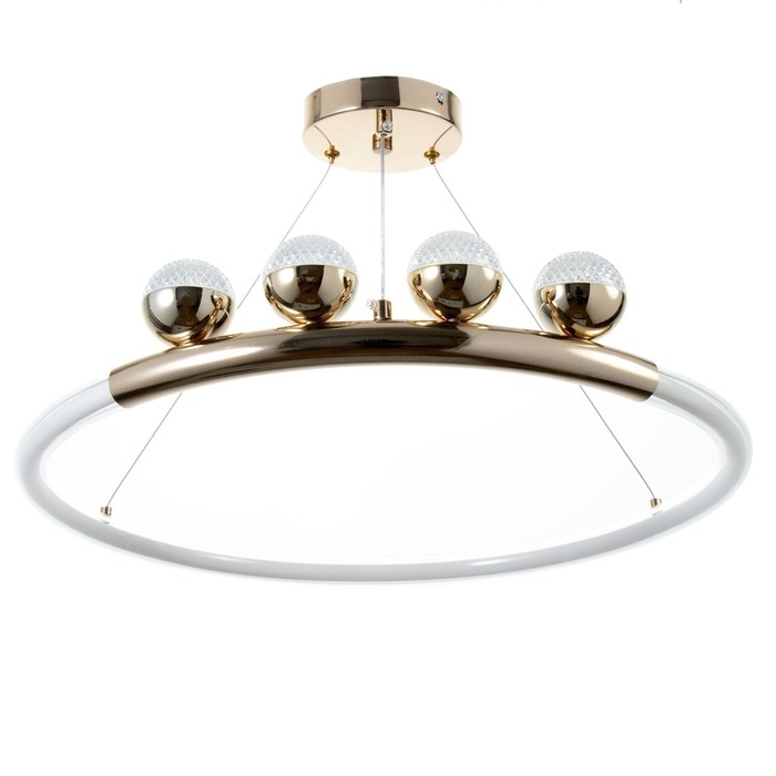 Светильник Светильник "Рони" LED 85Вт золото 50х50х9-100 см BayerLux