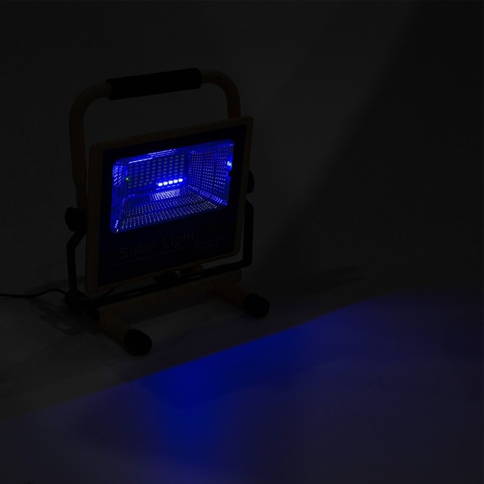 Фонарь-прожектор аккумуляторный, переносной 40 Вт, 7000 мАч, IP67, 8 ч работы, 19 х 23 см Фонарь-прожектор аккумуляторный, переносной 40 Вт, 7000 мАч, IP67, 8 ч работы, 19 х 23 см