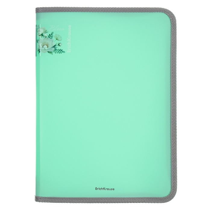 Папка для тетрадей на молнии А4, ErichKrause Папка для тетрадей на молнии А4, ErichKrause "Diagonal Neon", до 250 листов, микс