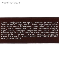 Шампунь твердый «Бизорюк» лечебный, бессульфатный, грязь Тамбуканского озера и масло какао, 30 г