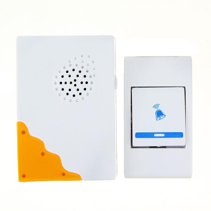 Звонок Luazon LZDV-02, беспроводной, 2хAА (не в комплекте), LR23A, голубой Звонок Luazon LZDV-02, беспроводной, 2хAА (не в комплекте), LR23A, голубой