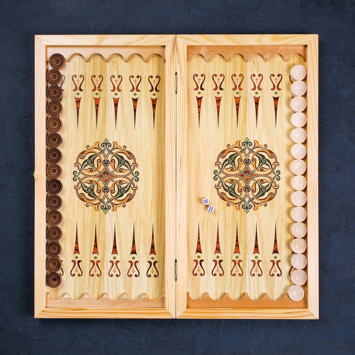 Нарды средние &laquo;Медведь&raquo; 50 &times; 50 см