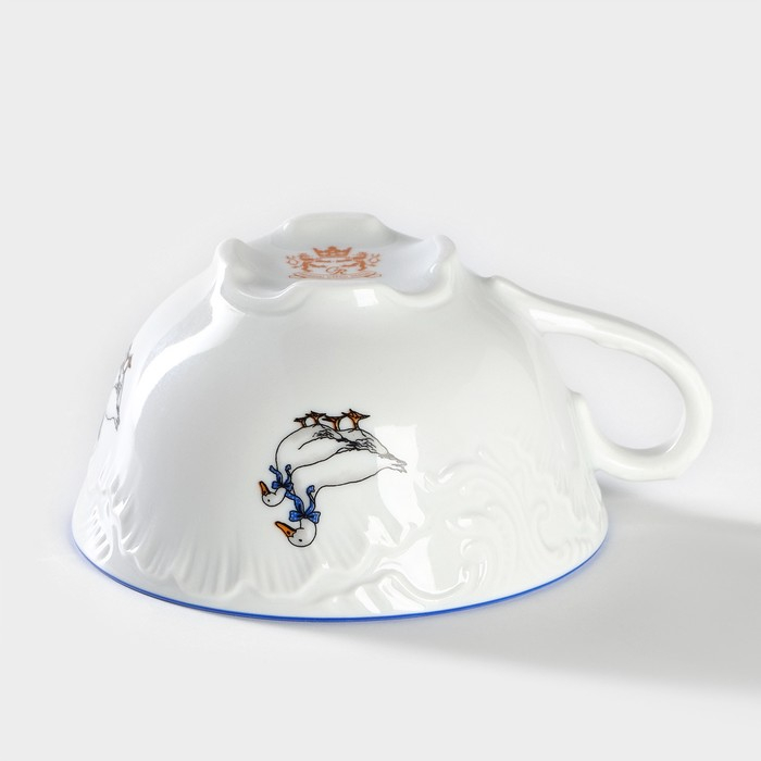 Чашка кофейная «Рококо. Гуси», 220 мл, фарфор Чашка кофейная «Рококо. Гуси», 220 мл, фарфор