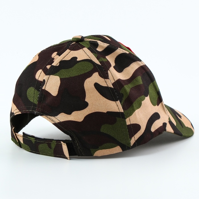 Карнавальная кепка «Военный», нашивка-солдат, р. 52–54 Карнавальная кепка «Военный», нашивка-солдат, р. 52–54