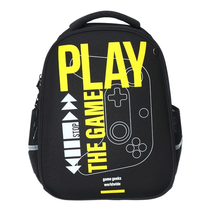 Рюкзак каркасный, 38 х 30 х 20 см, Bruno Visconti 12-001 Рюкзак каркасный, 38 х 30 х 20 см, Bruno Visconti 12-001 "PLAY THE GAME NOW"