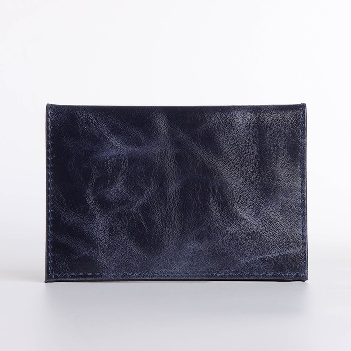 Обложка для паспорта, цвет синий