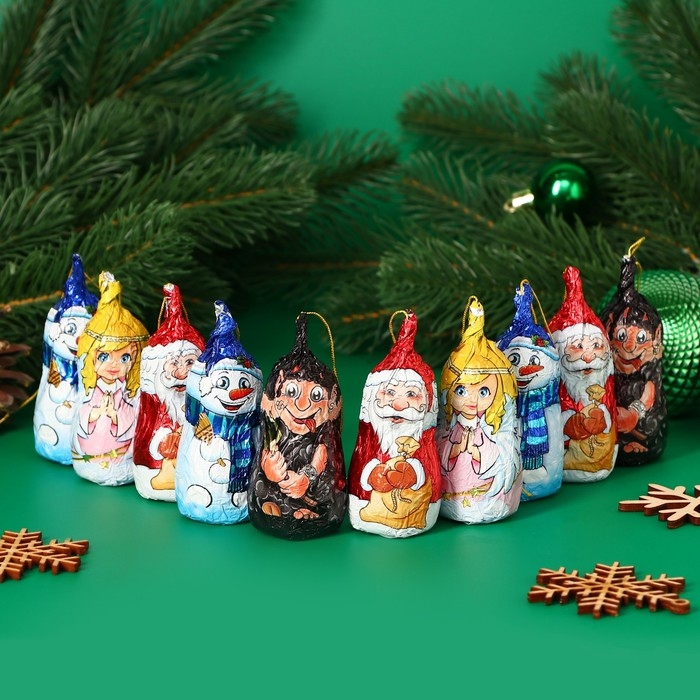 Шоколад фигурный в наборе, 160 г Шоколад фигурный в наборе, 160 г