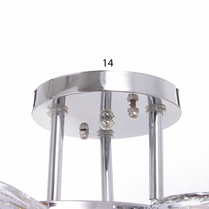 Люстра Люстра "Бренда" 3х40Вт Е27 хром МОДЕЛЬ: 2800084