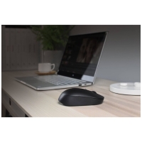 Мышь Xiaomi Mi Dual Mode Wireless Mouse Silent Edition, беспроводная, 1300 dpi, usb, чёрная