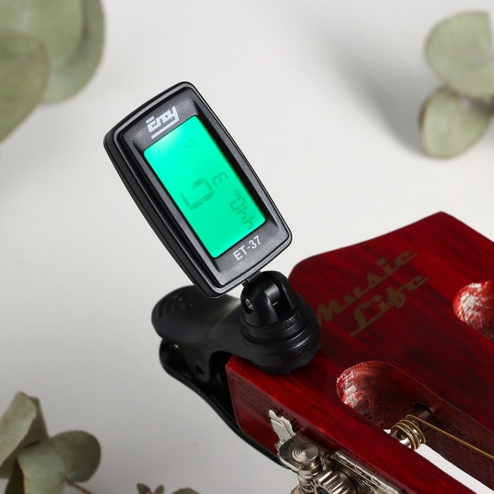 Тюнер для настройки гитары Music LIfe ET-37 Тюнер для настройки гитары Music LIfe ET-37