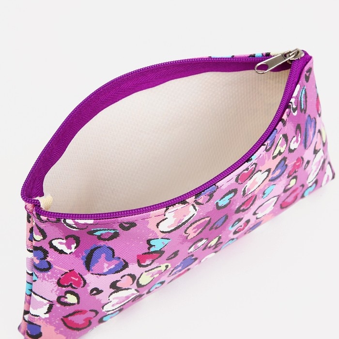 Косметичка на молнии, цвет розовый Косметичка на молнии, цвет розовый