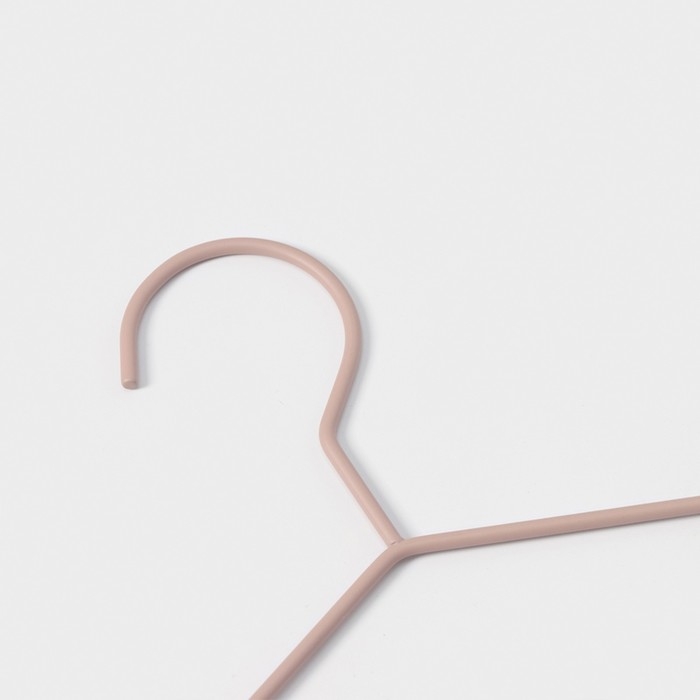 Плечики - вешалка для одежды LaDо́m Laconique, 41,5×22,5×1 см, цвет розовый Плечики - вешалка для одежды LaDо́m Laconique, 41,5×22,5×1 см, цвет розовый