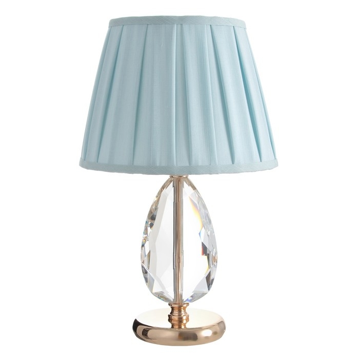 Настольная лампа Настольная лампа "Аделисия" Е27 40Вт золото 30х30х48 см RISALUX