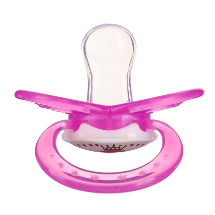 Соска - пустышка силиконовая ортодонтическая «Морской конек», от 0 мес., с колпачком, цвет розовый Соска - пустышка силиконовая ортодонтическая «Морской конек», от 0 мес., с колпачком, цвет розовый