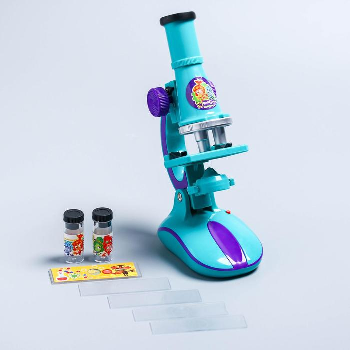 Микроскоп ФИКСИКИ с набором для исследований, свет, МИКС Микроскоп ФИКСИКИ с набором для исследований, свет, МИКС