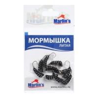 Мормышка литая Marlin's ОСА №3, 1.80 г, 10 шт