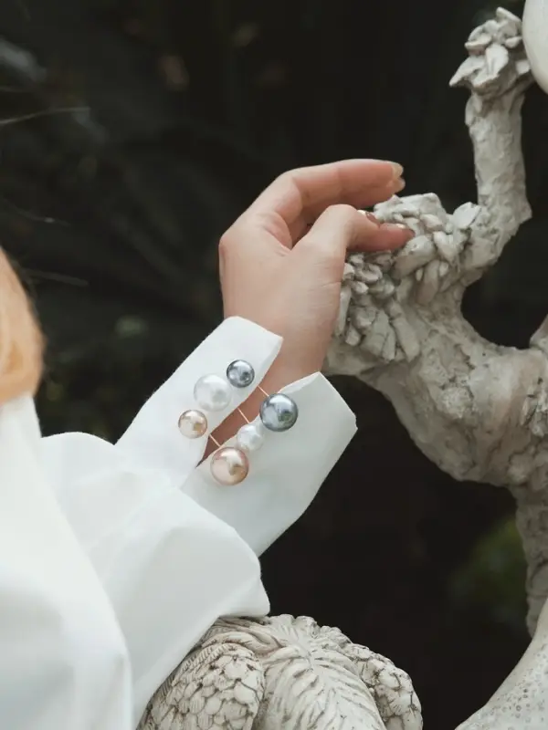 Набор булавок &laquo;Жемчужное ассорти&raquo;, 3 шт., разноцветный