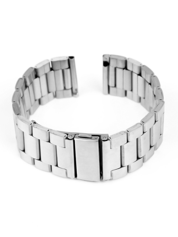 Ремешок для часов, 22 мм, металл, l-17.5 см