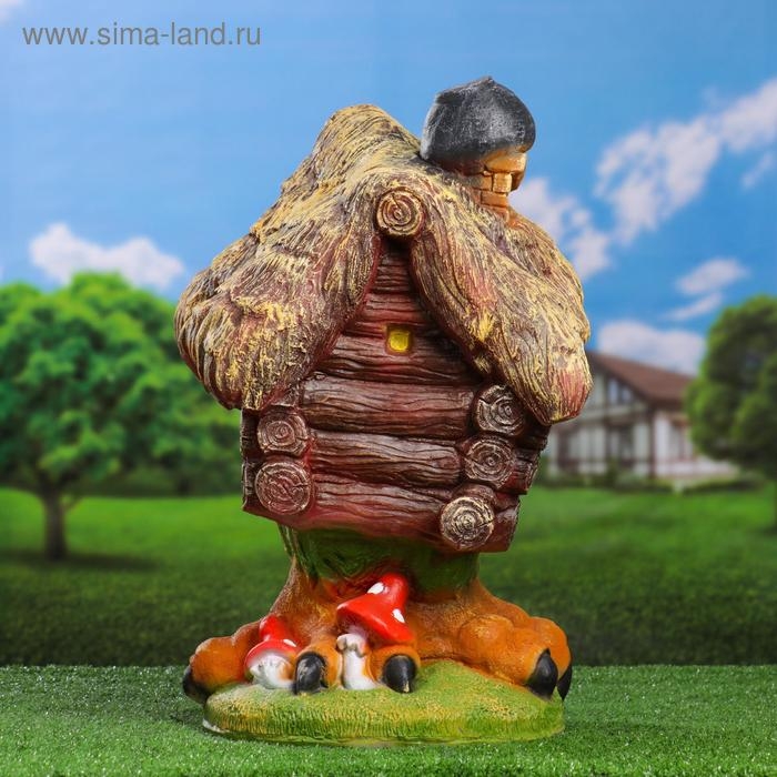 Садовая фигура  Садовая фигура "Избушка" 53х36см