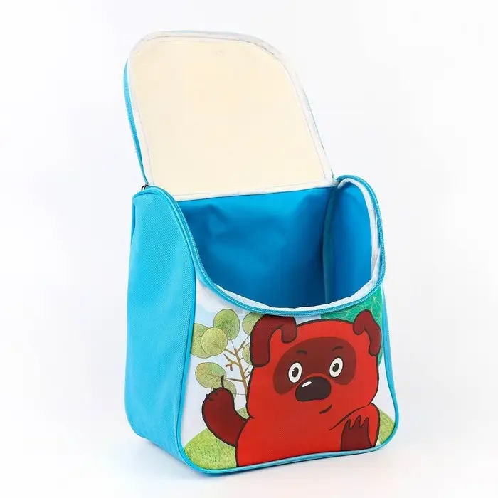 Рюкзак детский на молнии «Винни-пух», текстиль, 20 см×11 см×26 см, Союзмультфильм