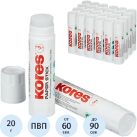 Клей-карандаш 20г KORES paper Stick 17203