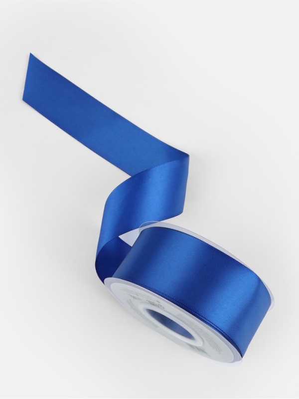 Лента атласная двухсторонняя №0329 38мм*25±1м синий TR Лента атласная двухсторонняя №0329 38мм*25±1м синий TR