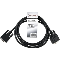 Кабель (соединит.) SVGA (15m/15m) 1,8m 2 фильтра TV-COM (QCG341AD-1.8M)